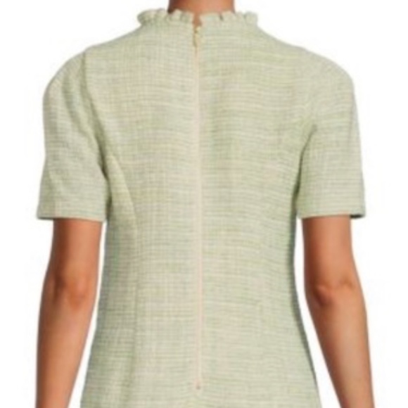 Brand New Nanette Lepore Short Sleeve Tweed Shift Dress - Picture 5 of 16